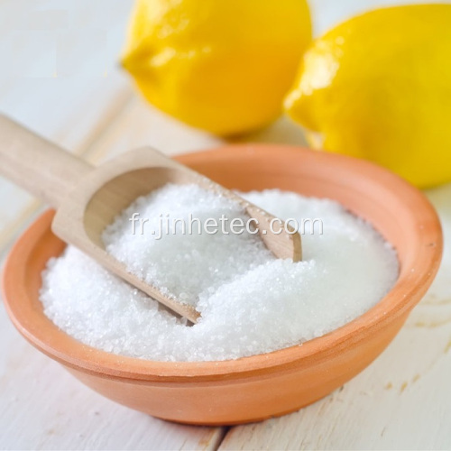 Saveur de citron monohydrate d&#39;acide citrique
